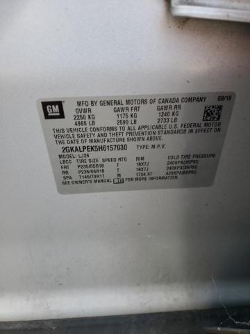 2GKALPEK5H6157030 GMC Terrain Slt