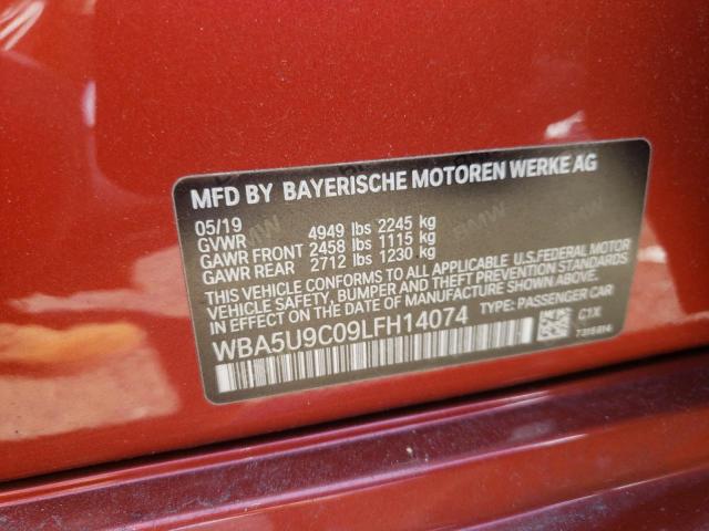 WBA5U9C09LFH14074 BMW M340XI
