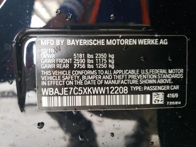 WBAJE7C5XKWW12208 BMW 540 XI