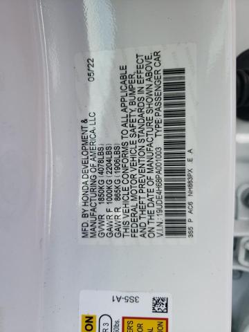 19UDE4H68PA001003 Acura Integra A-spec Tech