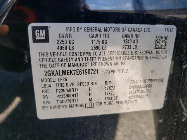 2GKALMEK7E6190721 GMC Terrain Sle