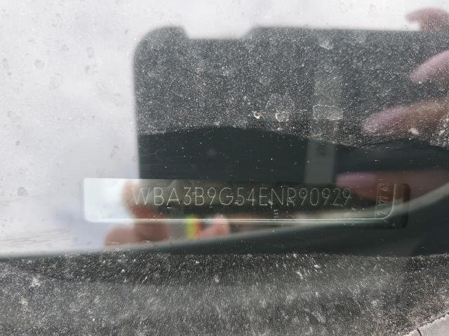 WBA3B9G54ENR90929 BMW 335 XI