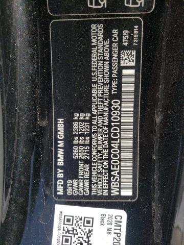 WBSAE0C04LCD10930 BMW M8