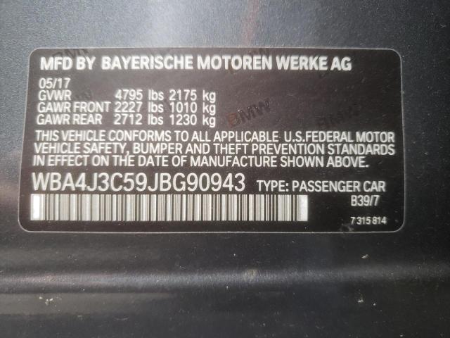WBA4J3C59JBG90943 BMW 430xi Gran Coupe