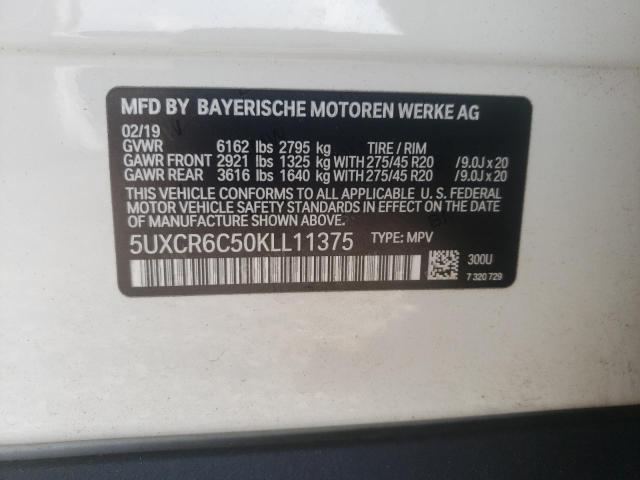 5UXCR6C50KLL11375 BMW X5 Xdrive40i