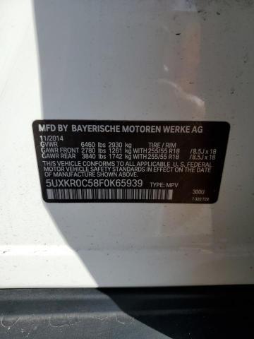 5UXKR0C58F0K65939 BMW X5 Xdrive35i