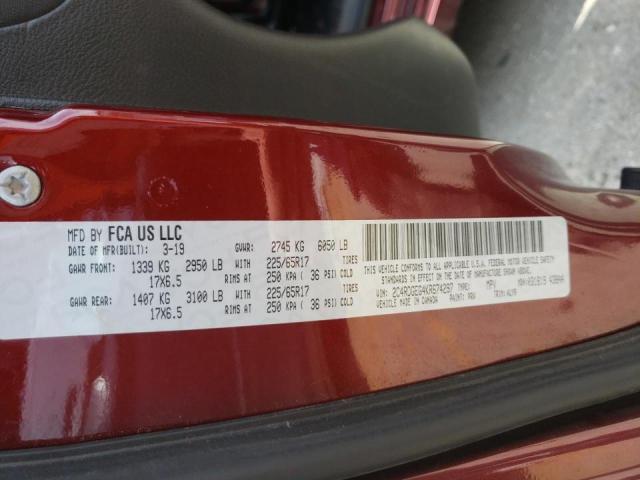 2C4RDGEG4KR674297 Dodge Grand Caravan Gt