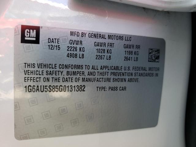 1G6AU5S85G0131382 Cadillac Cts Vsport