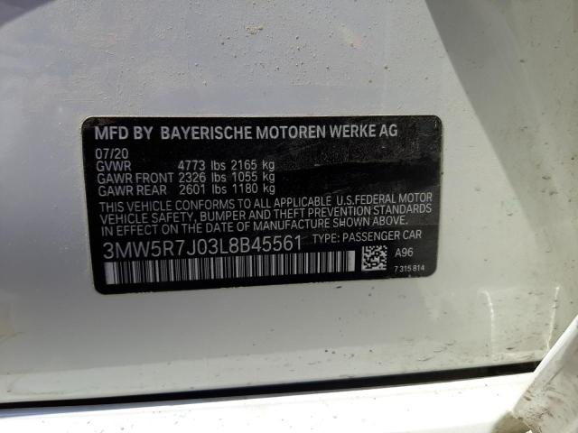 3MW5R7J03L8B45561 BMW 330XI