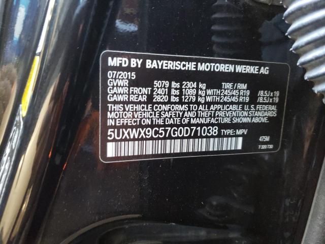 5UXWX9C57G0D71038 BMW X3 Xdrive28i