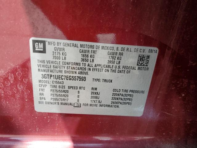 3GTP1UEC7EG557593 GMC Sierra C1500 Sle