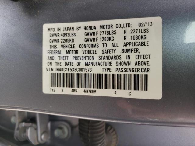 JH4KC1F5XEC001573 Acura RLX TECH