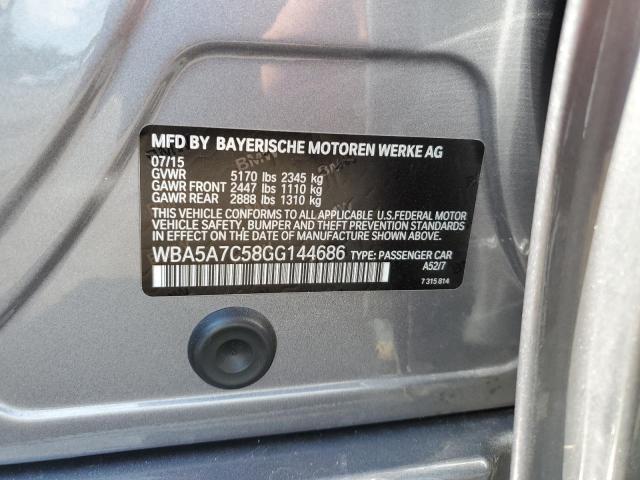 WBA5A7C58GG144686 BMW 528 XI