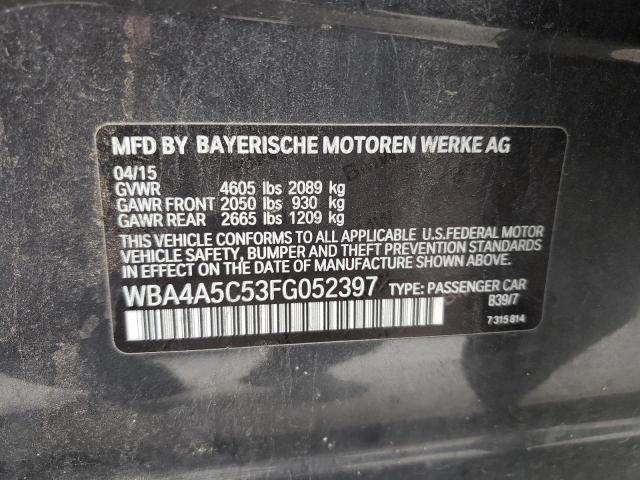 WBA4A5C53FG052397 BMW 428 I Gran Coupe