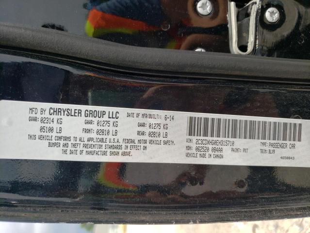 2C3CDXHG0EH315710 Dodge Charger Sxt