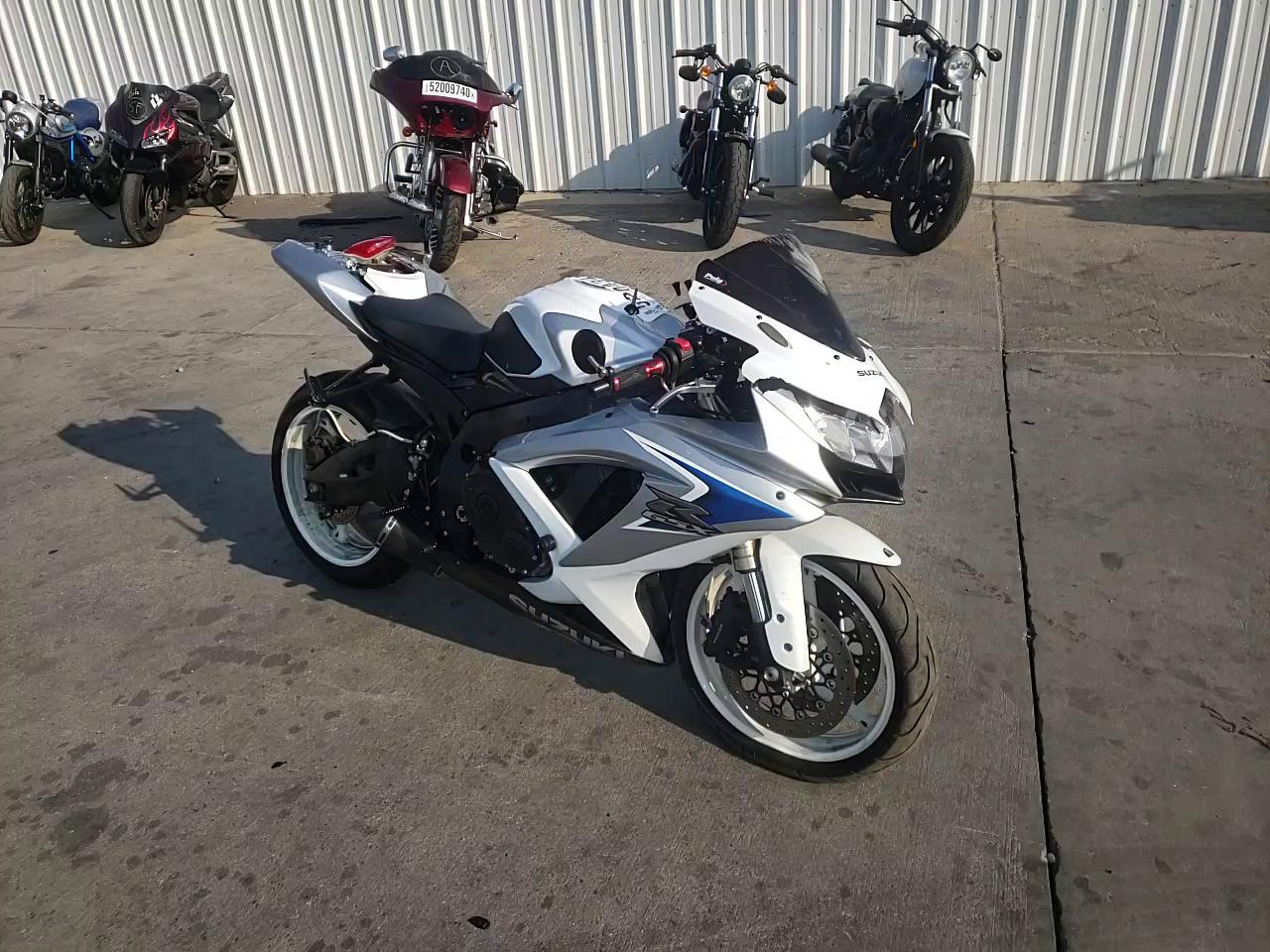 2008 SUZUKI GSX-R600 JS1GN7EA382106544