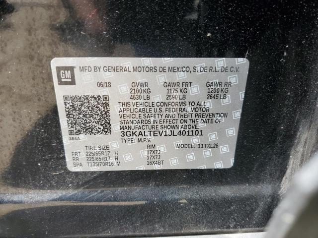 3GKALTEV1JL401101 GMC Terrain Sle