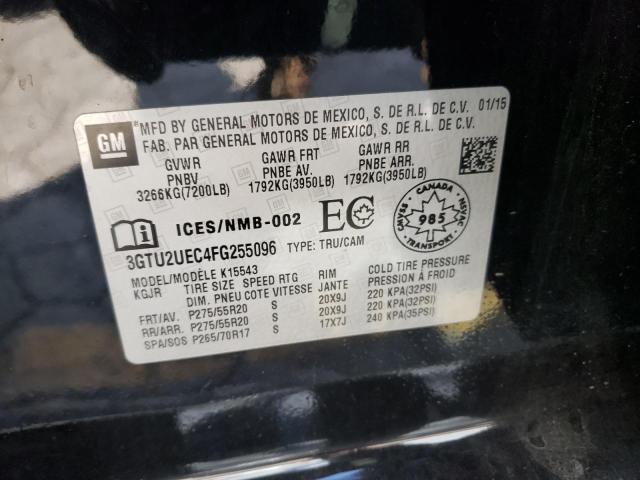 3GTU2UEC4FG255096 GMC Sierra K1500 Sle