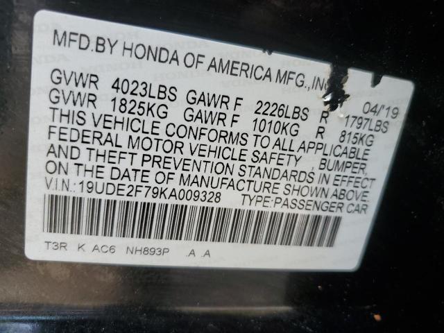 19UDE2F79KA009328 Acura Ilx Premium