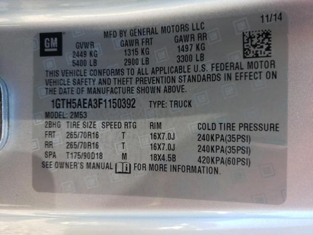 1GTH5AEA3F1150392 GMC Canyon