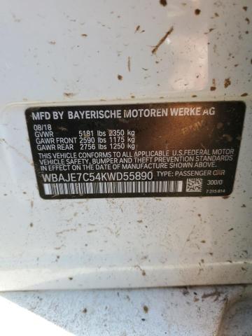 WBAJE7C54KWD55890 BMW 540 XI