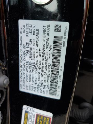 2HKRW2H87LH632593 Honda CR-V EXL