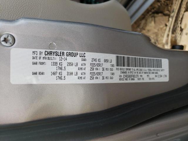 2C4RDGBG9FR651270 Dodge Grand Caravan Se
