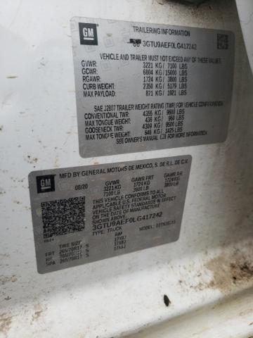 3GTU9AEF0LG417242 GMC Sierra K1500