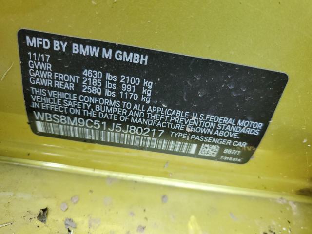 WBS8M9C51J5J80217 BMW M3