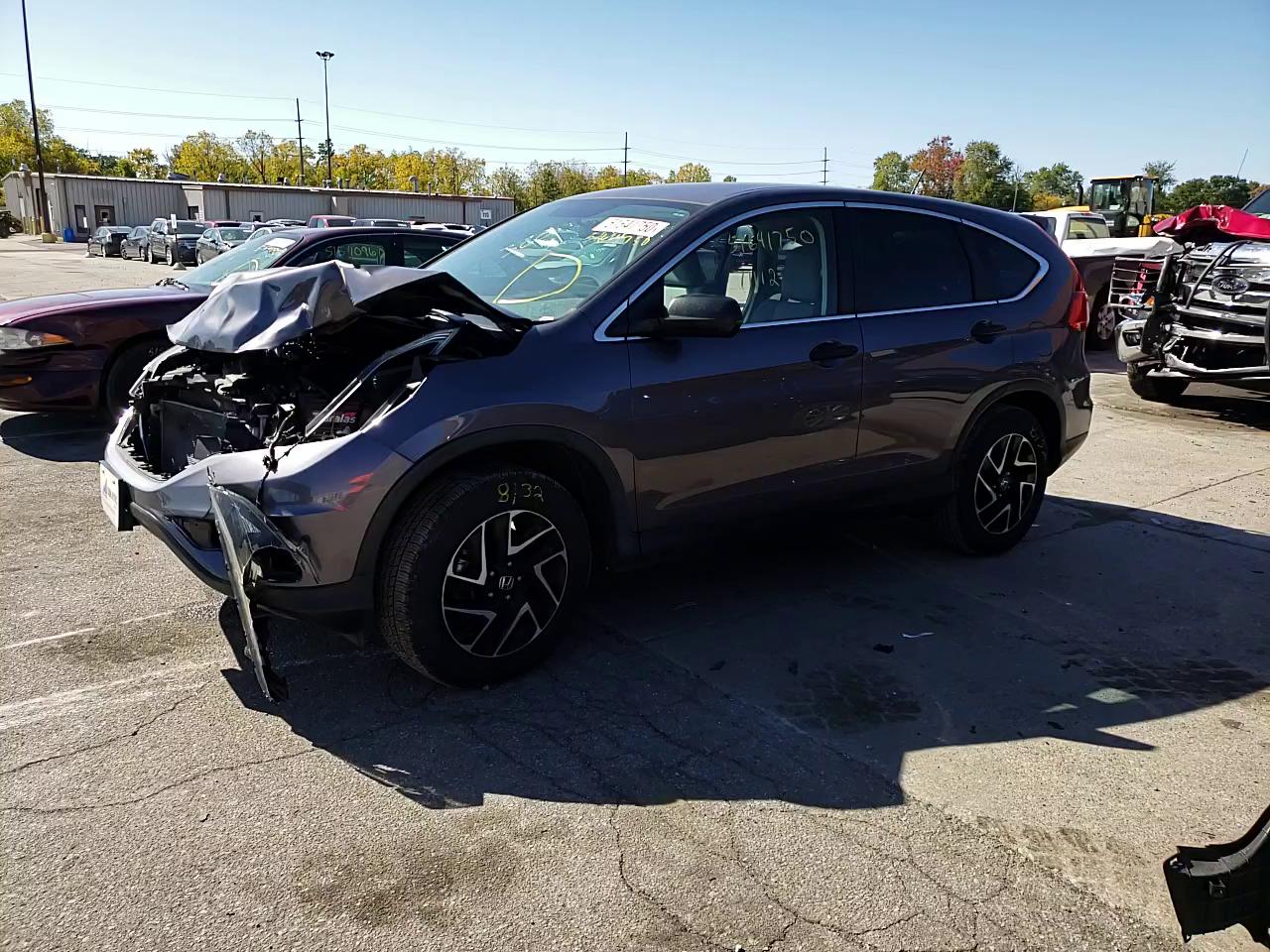 2016 HONDA CR-V SE 5J6RM4H48GL093072