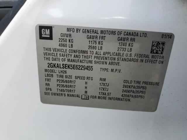 2GKALSEK5E6229455 GMC Terrain Slt