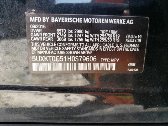 5UXKT0C51H0S79606 BMW X5 Xdr40e