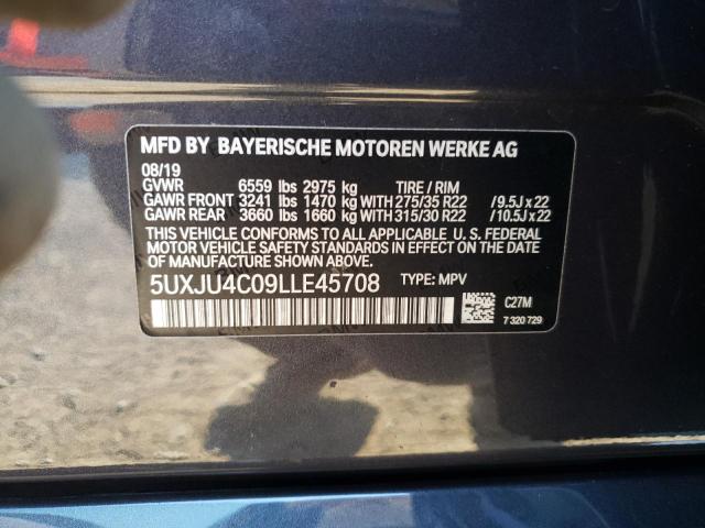 5UXJU4C09LLE45708 BMW X5 M50i