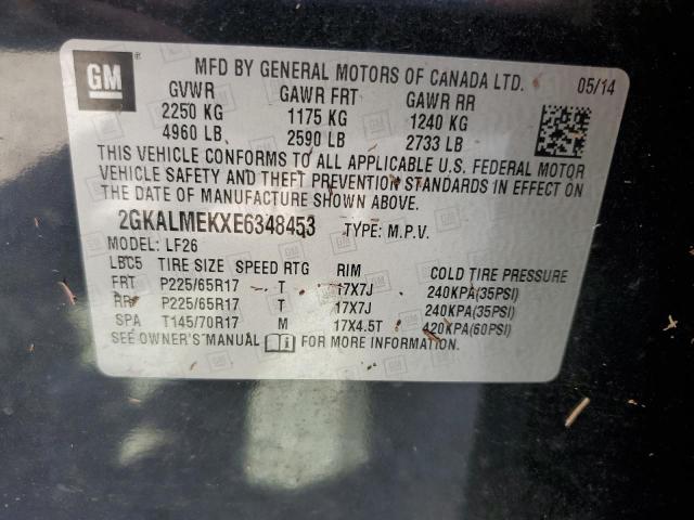2GKALMEKXE6348453 GMC Terrain Sle