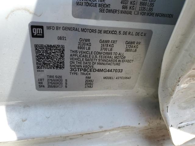 3GTP8CED4MG447033 GMC Sierra C1500 Elevation