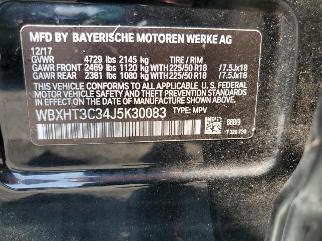 WBXHT3C34J5K30083 BMW X1 Xdrive28i