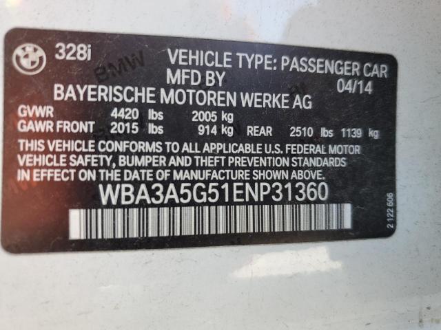 WBA3A5G51ENP31360 BMW 328 I