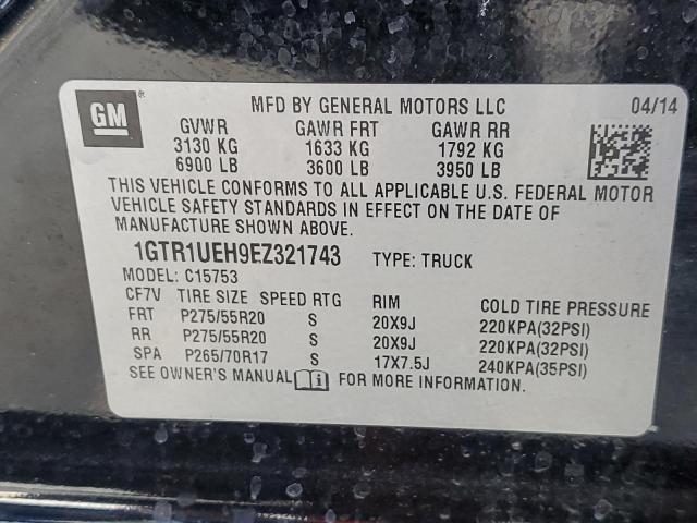 1GTR1UEH9EZ321743 GMC Sierra C1500 Sle