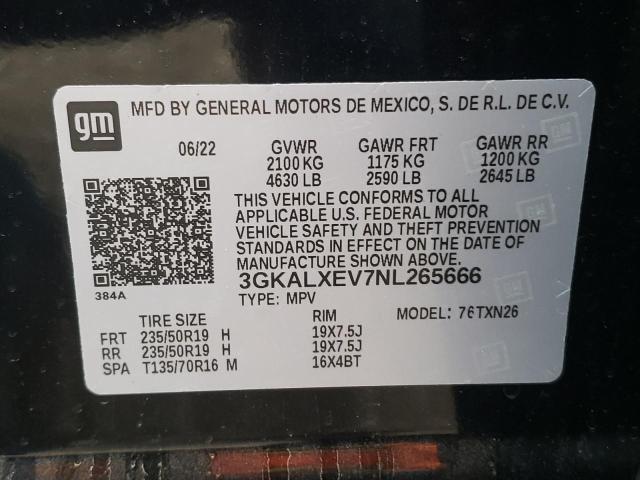 3GKALXEV7NL265666 GMC Terrain Denali