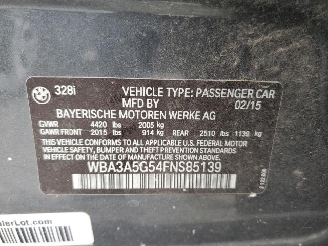 WBA3A5G54FNS85139 BMW 328 I
