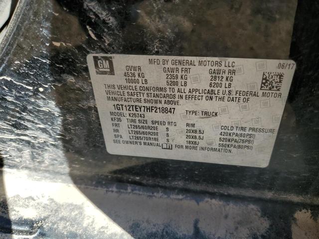 1GT12TEY7HF218847 GMC Sierra K2500 Slt