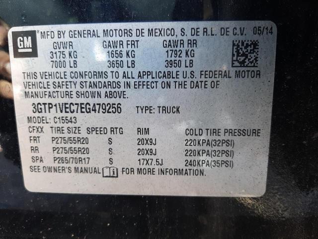 3GTP1VEC7EG479256 GMC Sierra C1500 Slt