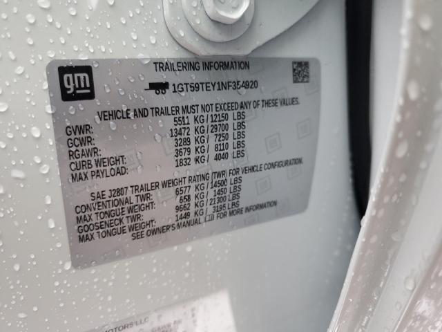 1GT59TEY1NF354920 GMC Sierra K3500 Sle