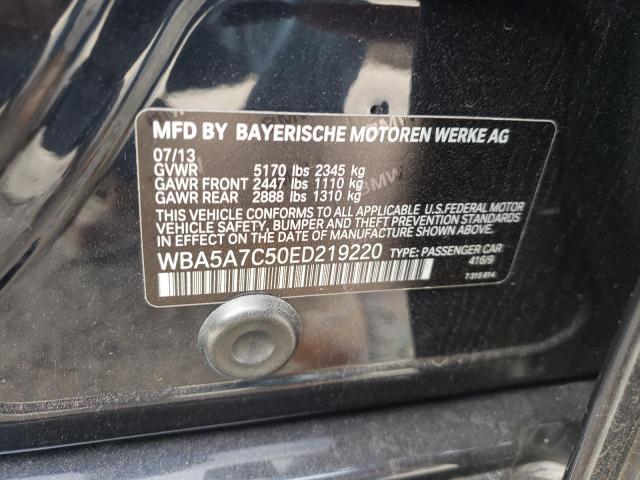 WBA5A7C50ED219220 BMW 528 XI