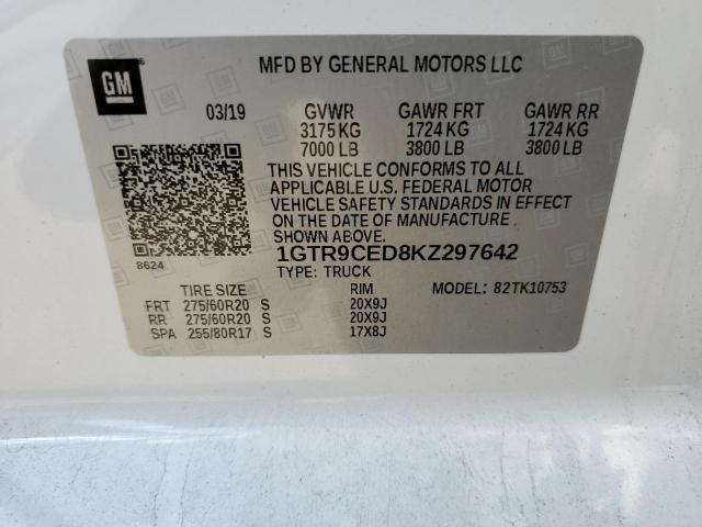 1GTR9CED8KZ297642 GMC Sierra K1500 Elevation