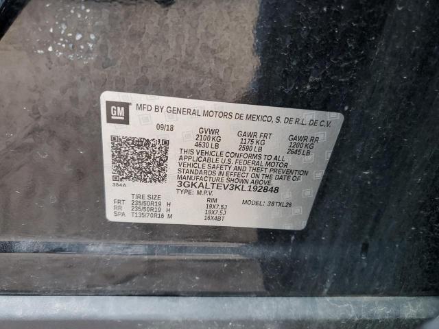 3GKALTEV3KL192848 GMC Terrain Sle