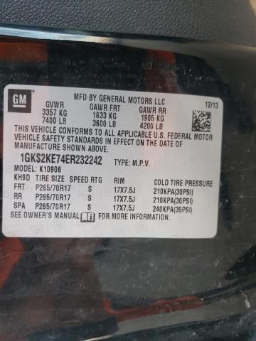 1GKS2KE74ER232242 GMC Yukon Xl K1500 Slt