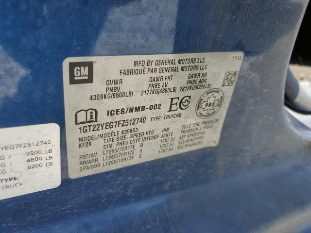 1GT22YEG7FZ512740 GMC Sierra K2500 Sle