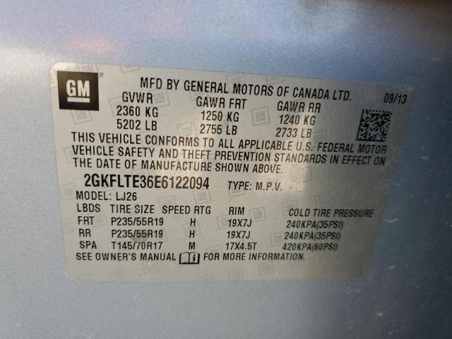 2GKFLTE36E6122094 GMC Terrain Slt