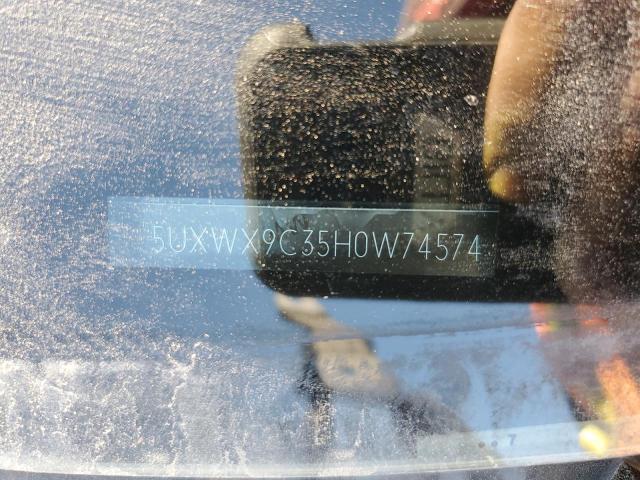 5UXWX9C35H0W74574 BMW X3 Xdrive28i